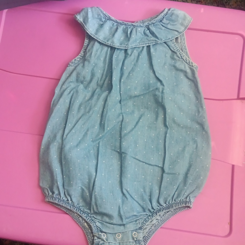 Osh Kosh lightweight denim romper